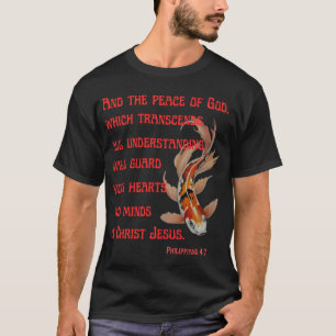 Koi fish and Bible verse T-Shirt