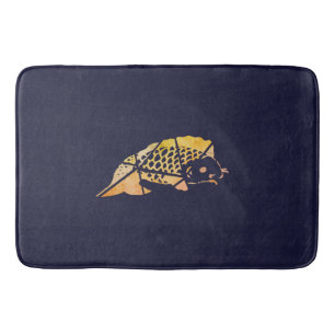 Koi Fish Bath Mat