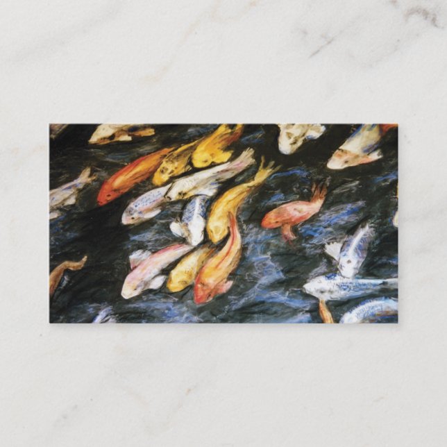 Koi Fish Business Cards (Front)