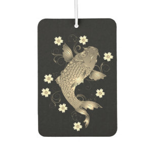 Koi fish car air freshener