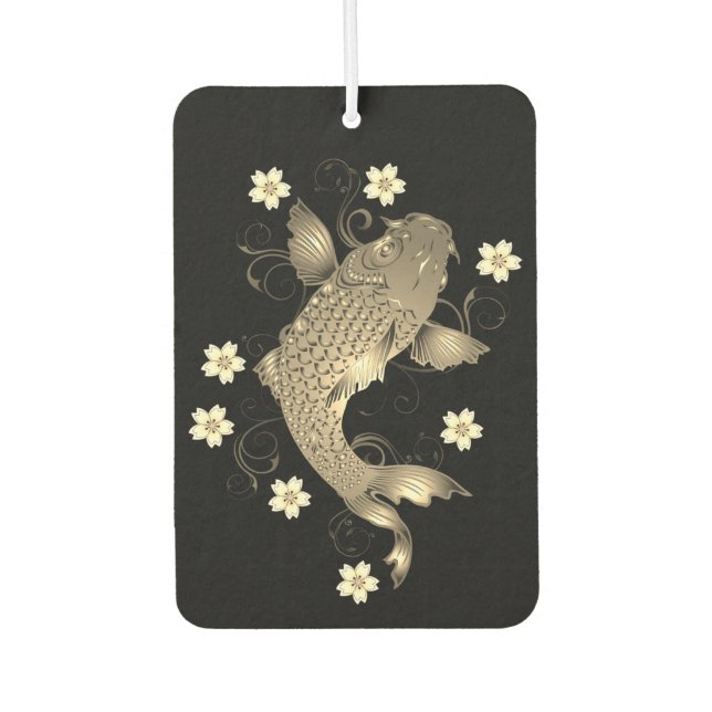 Koi fish car air freshener (Front)