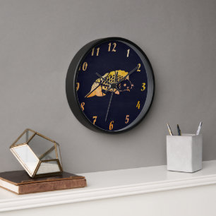 Koi Fish Clock