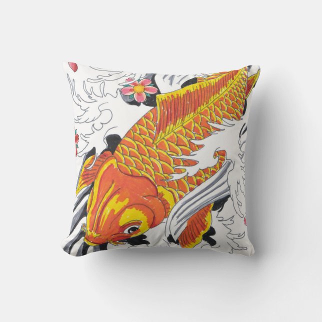 Koi fish cushion (Front)