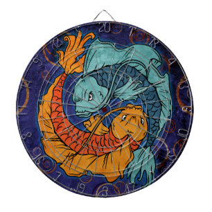 Koi Fish Dartboard