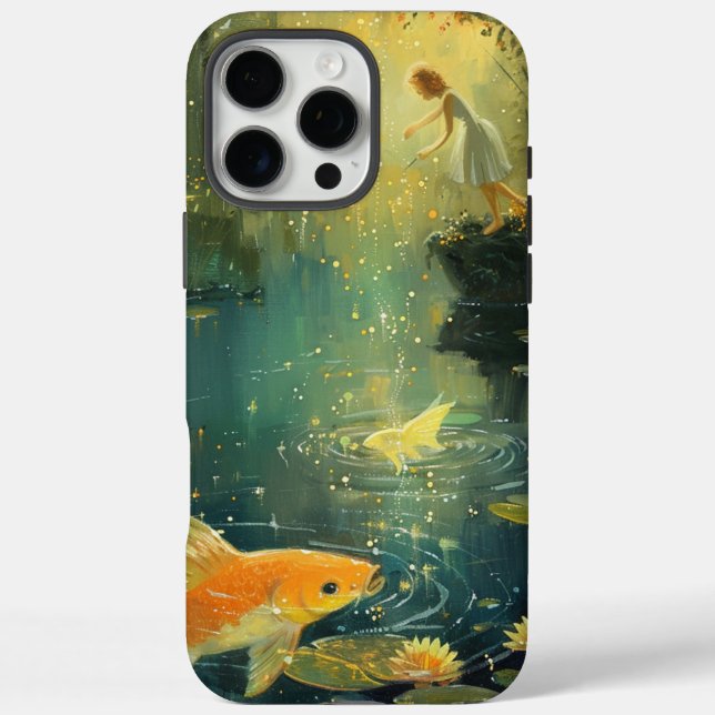 Koi Fish Design Case-Mate iPhone Case (Back)