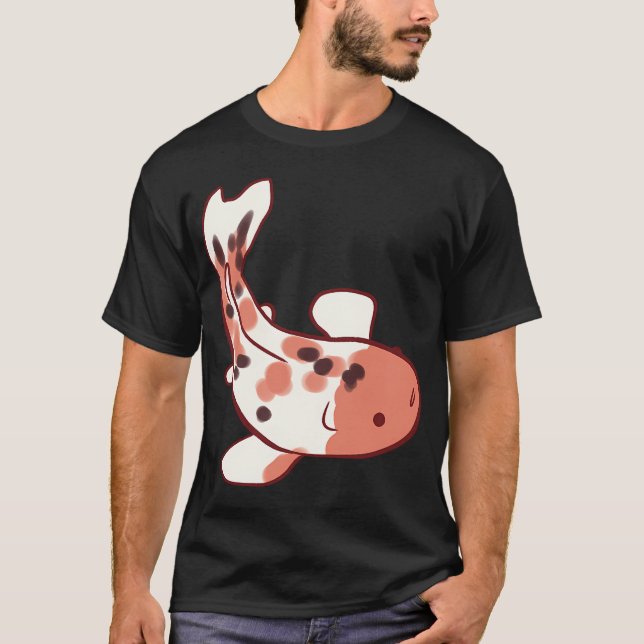Koi fish drawing T-Shirt (Front)