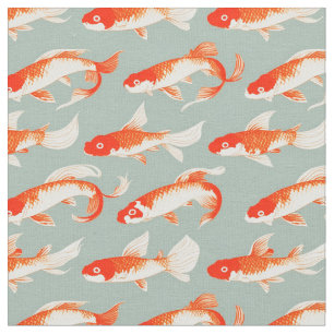 Koi Fish Fabric
