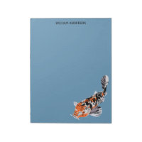 Koi Fish Illustration Stationery, Writing Paper