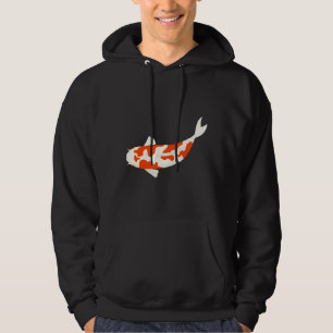 Koi Fish Japan Carp Cool Fishing Water Hoodie