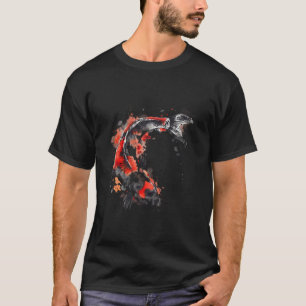 Koi Fish Japanese Koi Carp Fish Colourful Asian Ca T-Shirt