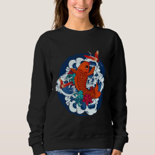 Koi Fish Japanese Sweatshirt