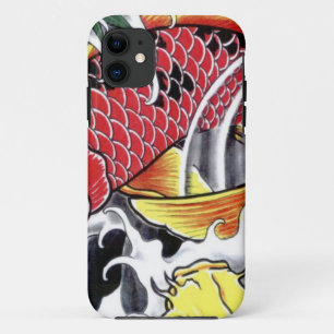 Koi Fish- Japanese tattoo design Case-Mate iPhone Case