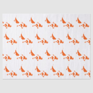 Koi Fish Karp #1 DIY Colours Orange Tissue Paper