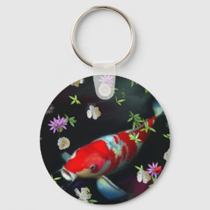 Koi Fish Key Ring