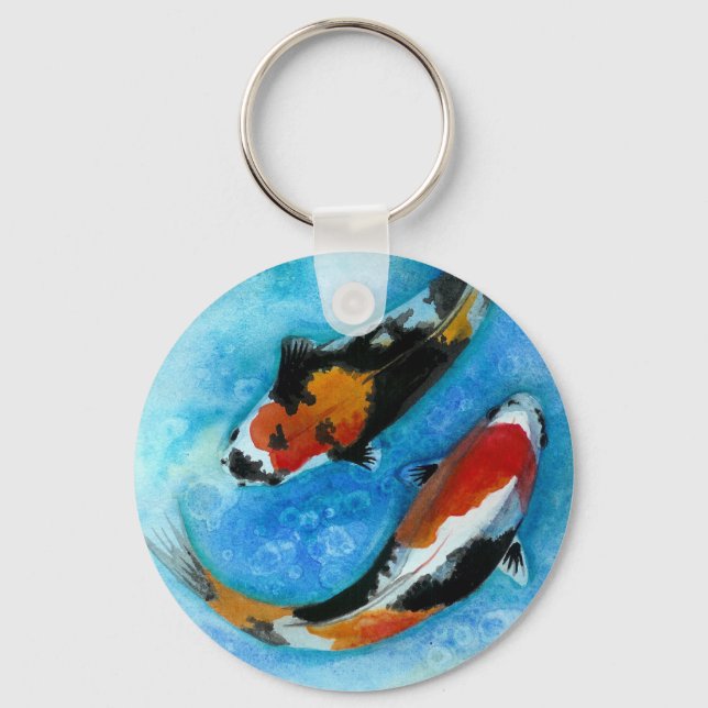 Koi Fish Key Ring (Front)