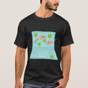 Koi fish laptop T-Shirt