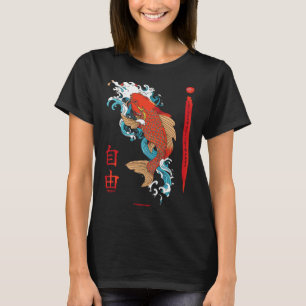 koi fish life clothes in japanese fish koi whisper T-Shirt