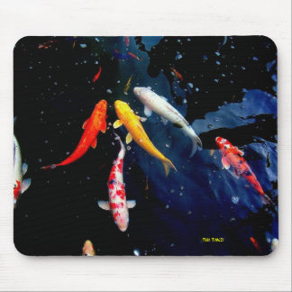 Koi Fish Mouse Pad