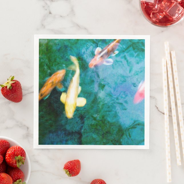 Koi Fish Napkin (Insitu)