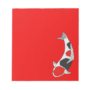 Koi Fish Notepad