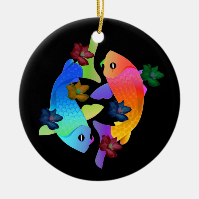 Koi Fish Ornament (Front)