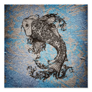 Koi Fish Photo Print