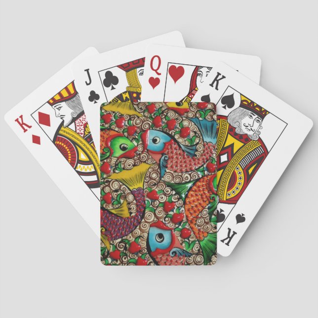 Koi Fish Playing Cards (Back)