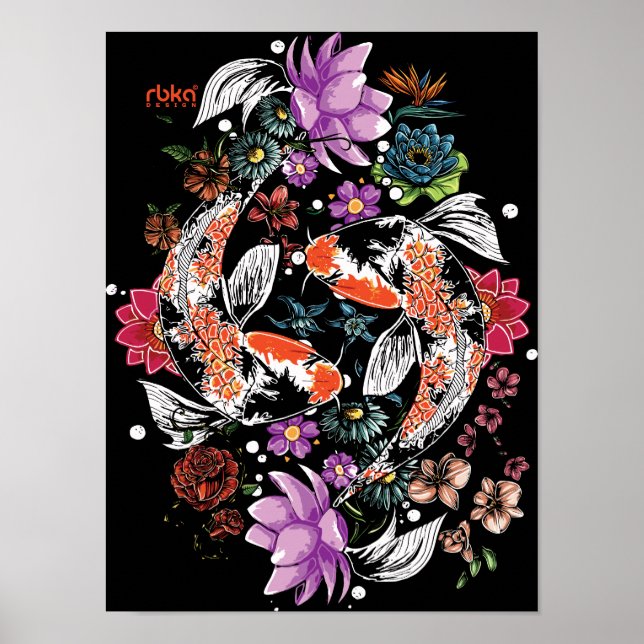 Koi Fish Poster (Front)