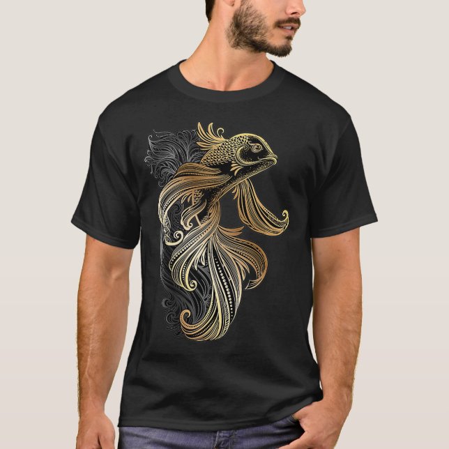 Koi Fish Premium T-Shirt (Front)