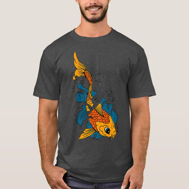Koi Fish Premium T-Shirt (Front)