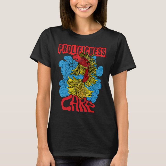 koi fish prolificness T-Shirt (Front)