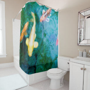 Koi Fish Shower Curtain