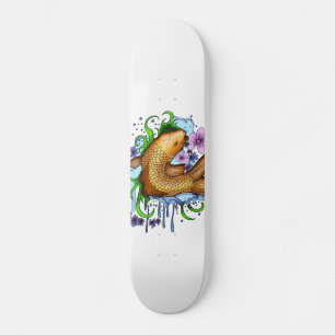 Koi Fish Skateboard