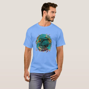 Koi Fish "SWIMMING IN PEACE" T-Shirt