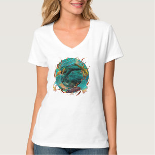 Koi Fish "SWIMMING IN PEACE" T-Shirt