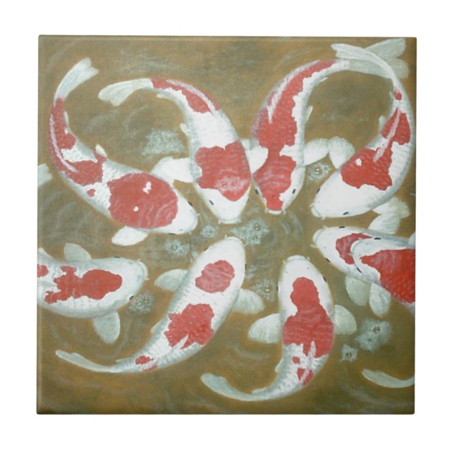 KOI FISH TILE (Front)