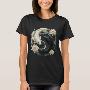 Koi Fish Yin Yang T-Shirt