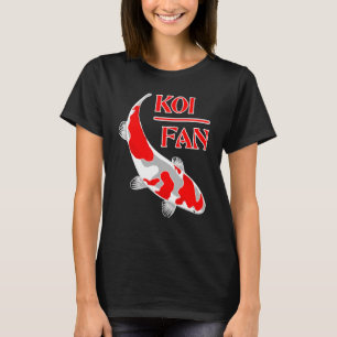 Koi Friend Fan Carp Fish Nishikigoi Kohaku Sanke K T-Shirt