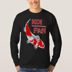 Koi Friend Fan Carp Fish Nishikigoi Kohaku Sanke K T-Shirt