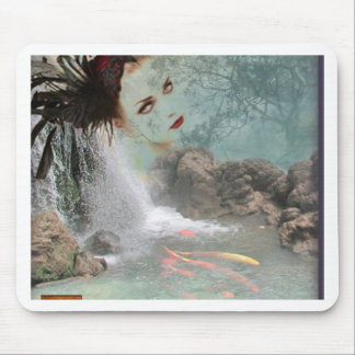 KOI GODDESS MOUSE PAD