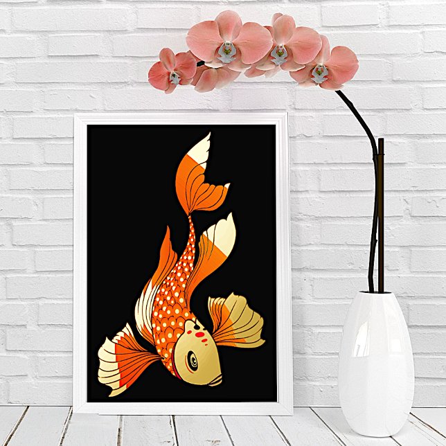 Koi Gold Fish Foil Prints (Creator Uploaded)