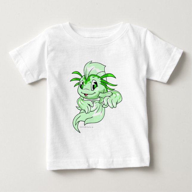 Koi Green Baby T-Shirt (Front)