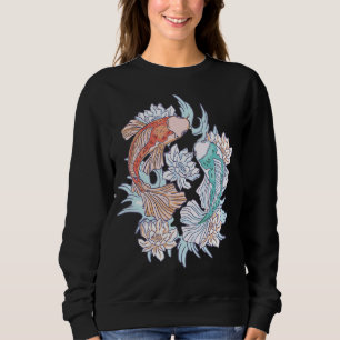 Koi In Ying & Yang Style For Men Women And Childr Sweatshirt