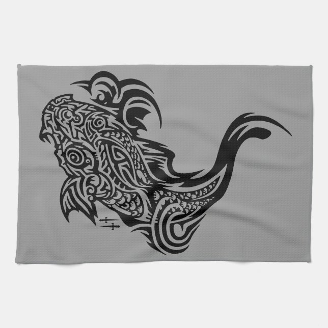 Koi Kitchen Towels (Horizontal)