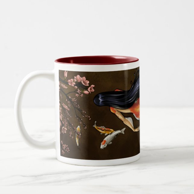 Koi Mermaid Mug (Left)