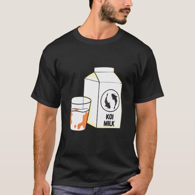 Koi Milk  Koi Fish T-Shirt (Front)