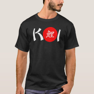 KOI - Nishikigoi Japanese Calligraphy 3 T-Shirt