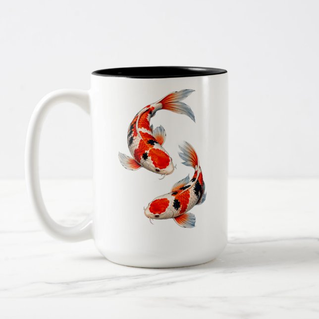 koi on mug (Left)