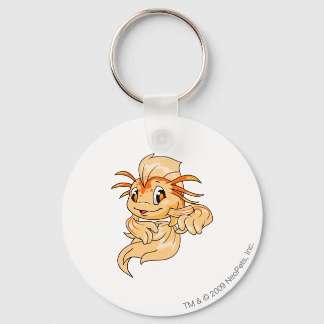 Koi Orange Key Ring (Front)