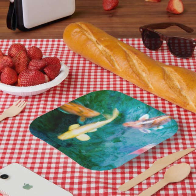 Koi Paper Plate (Picnic)